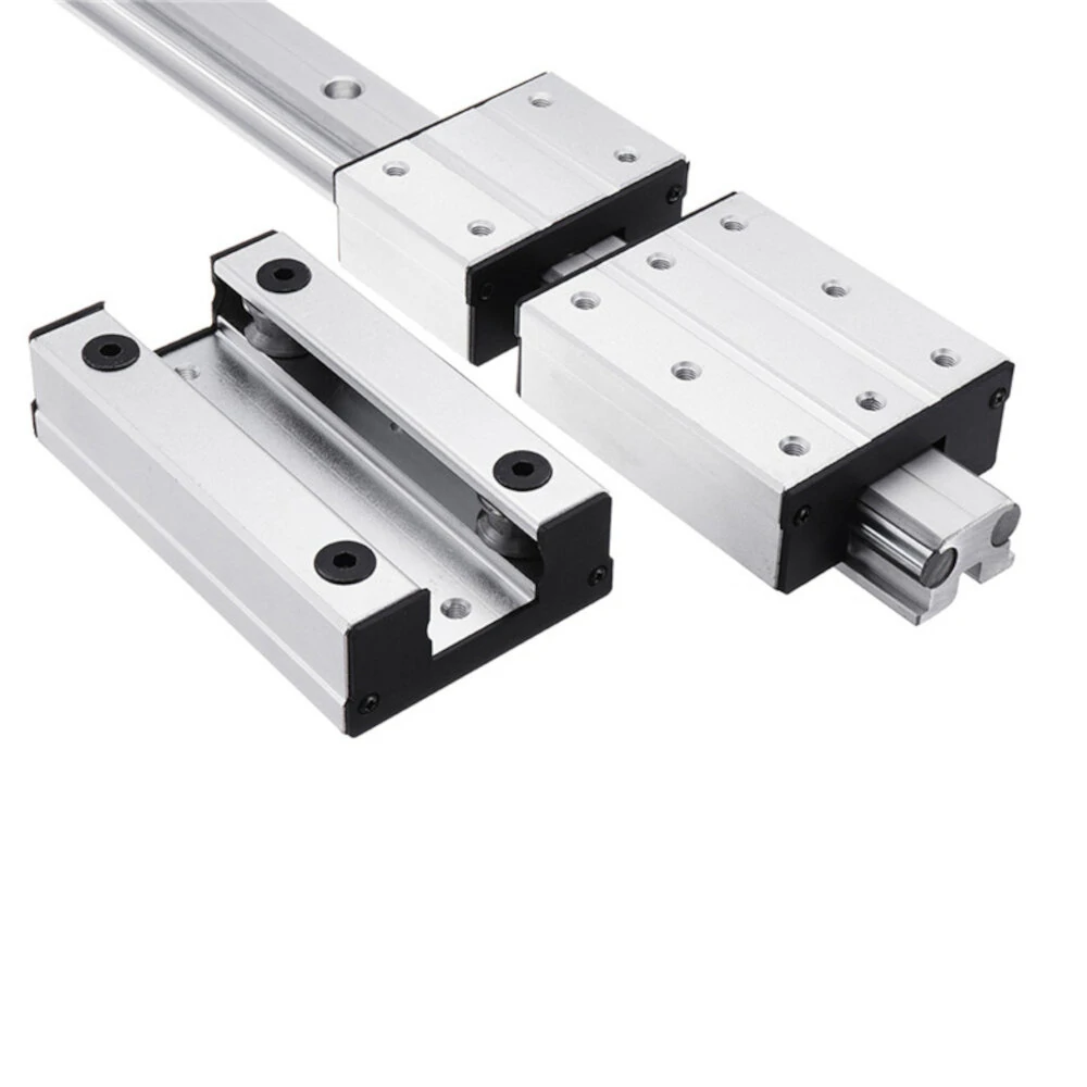 Machifit LGB12-60L Linear Guide - 1000mm Length, 2UU Block, Aluminum Alloy for CNC