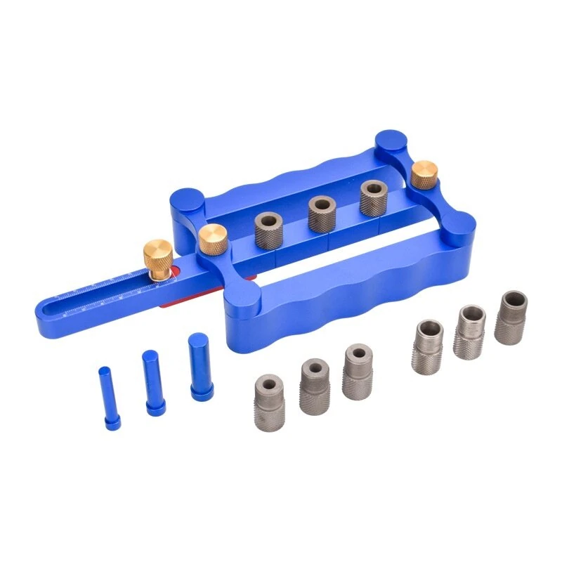 FONSON TOOLS Self Centering Doweling Jig Kit | 6mm 8mm 10mm Drill Sleeves for Woodworking