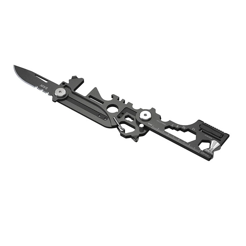 420 Grade Stainless Steel 30 in 1 EDC Tool | Compact Pocket Multi-Tool for Outdoor & Daily Carry