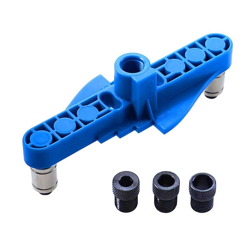 Two-In-One Straight Hole Drilling Locator | Self-Centering Scriber Tool for Woodworking