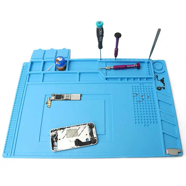 Daniu 45x30cm Magnetic Insulation Mat Desk Platform with Heat Section