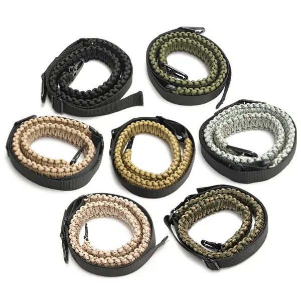 550 Paracord Nylon Rope | Adjustable Swivels | Multiple Colors | EDC Gadget