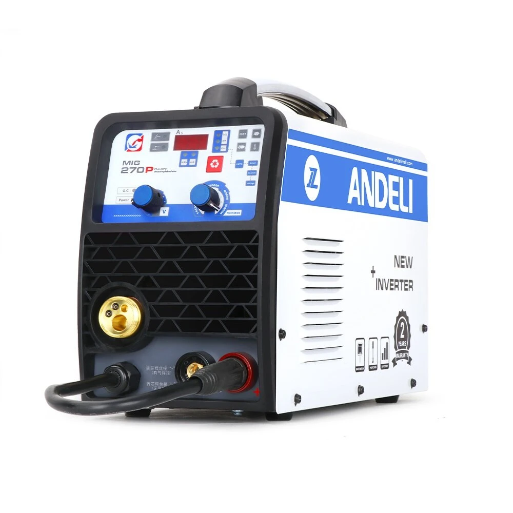 ANDELI MIG-270P 3-in-1 Synergic MIG Welder | 220V Portable Pulse Welding Machine