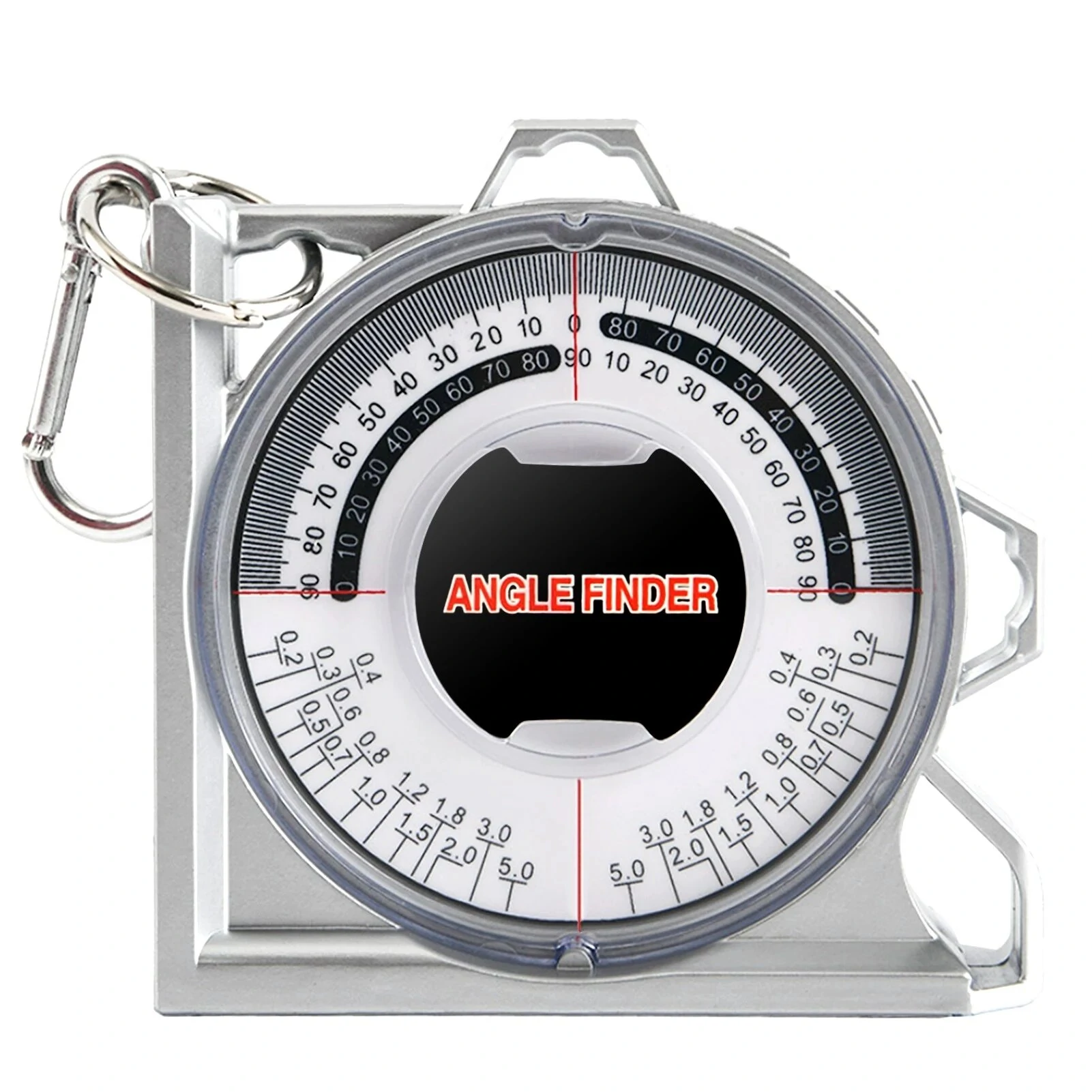 Magnetic Angle Finder | Dual Level Bubble & Back Comparison Table | Mini Inclinometer Tool