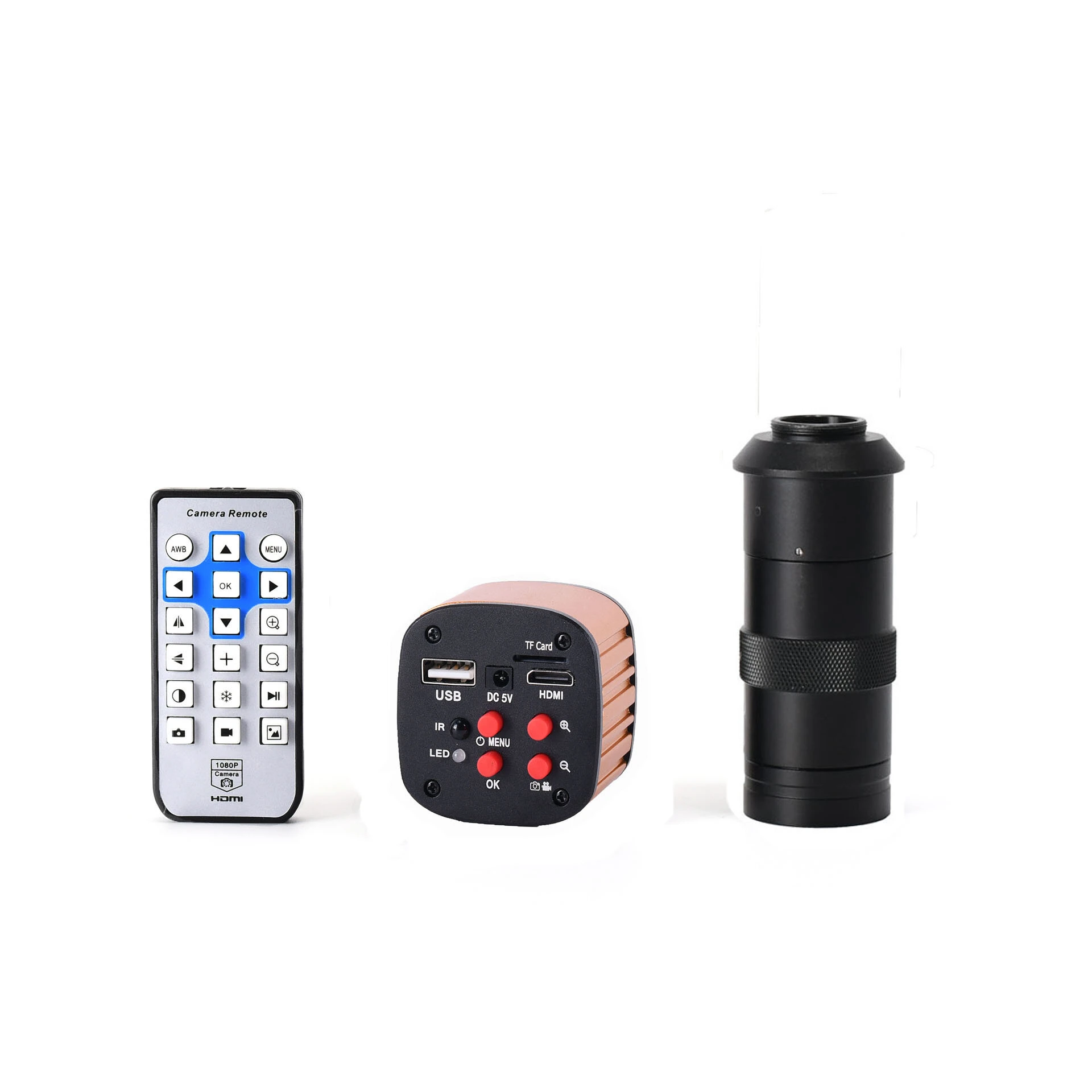 HAYEAR USB Digital Microscope Camera - 16MP FHD 130X-300X | For PCB Soldering & Phone Repair