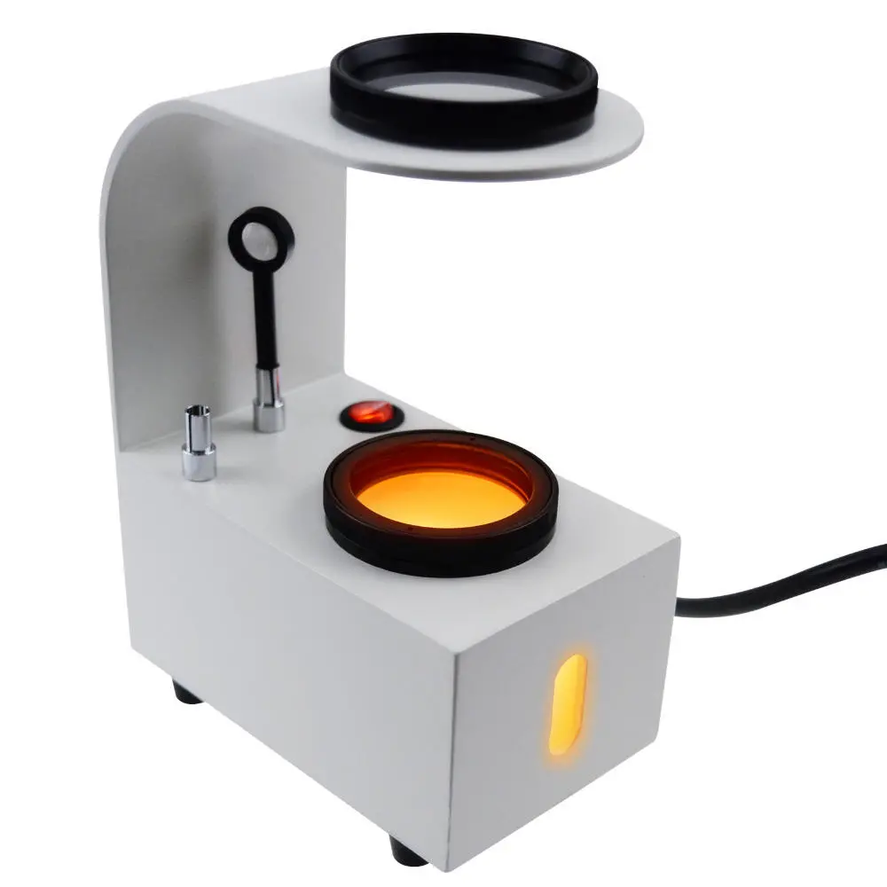 GS-PS1 Desktop Polariscope - Built-in LED Gemstone Tester with 2 Glass Filters