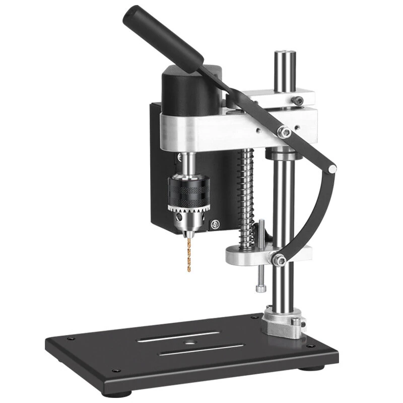 775 DC Motor Mini Bench Drill - 200W Adjustable Speed | EU Plug for Woodworking & Metal