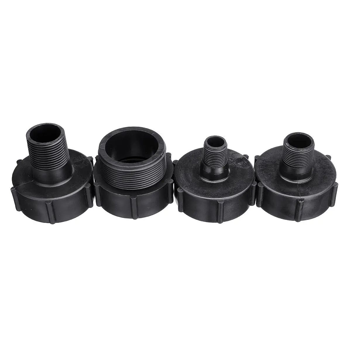 IBE 1000L Tote Tank Drain Adapter - Coarse Thread Garden Hose Adapter