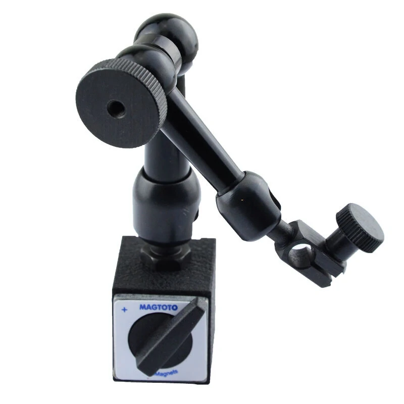 Universal Magnetic Dial Indicator Holder - 30kg Holding Force & Fine-Tuning