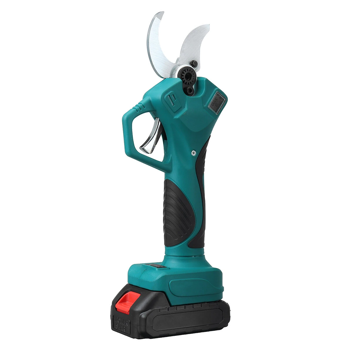Drillpro 21V Cordless Electric Pruning Shear - 55mm Cut 4-Speed LCD | Garden Tool