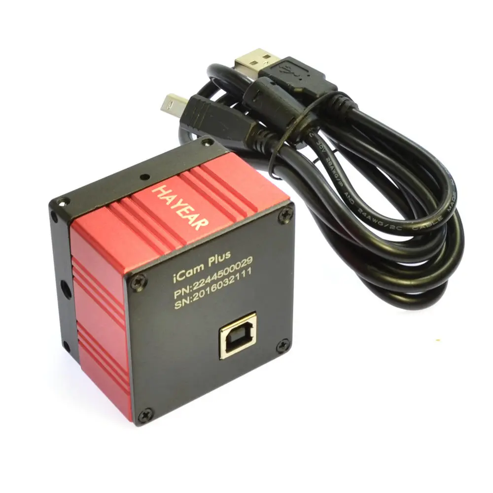 HAYEAR 5.0MP USB Digital Microscope Camera | HD Zoom C-Mount | 2592x1944 Resolution