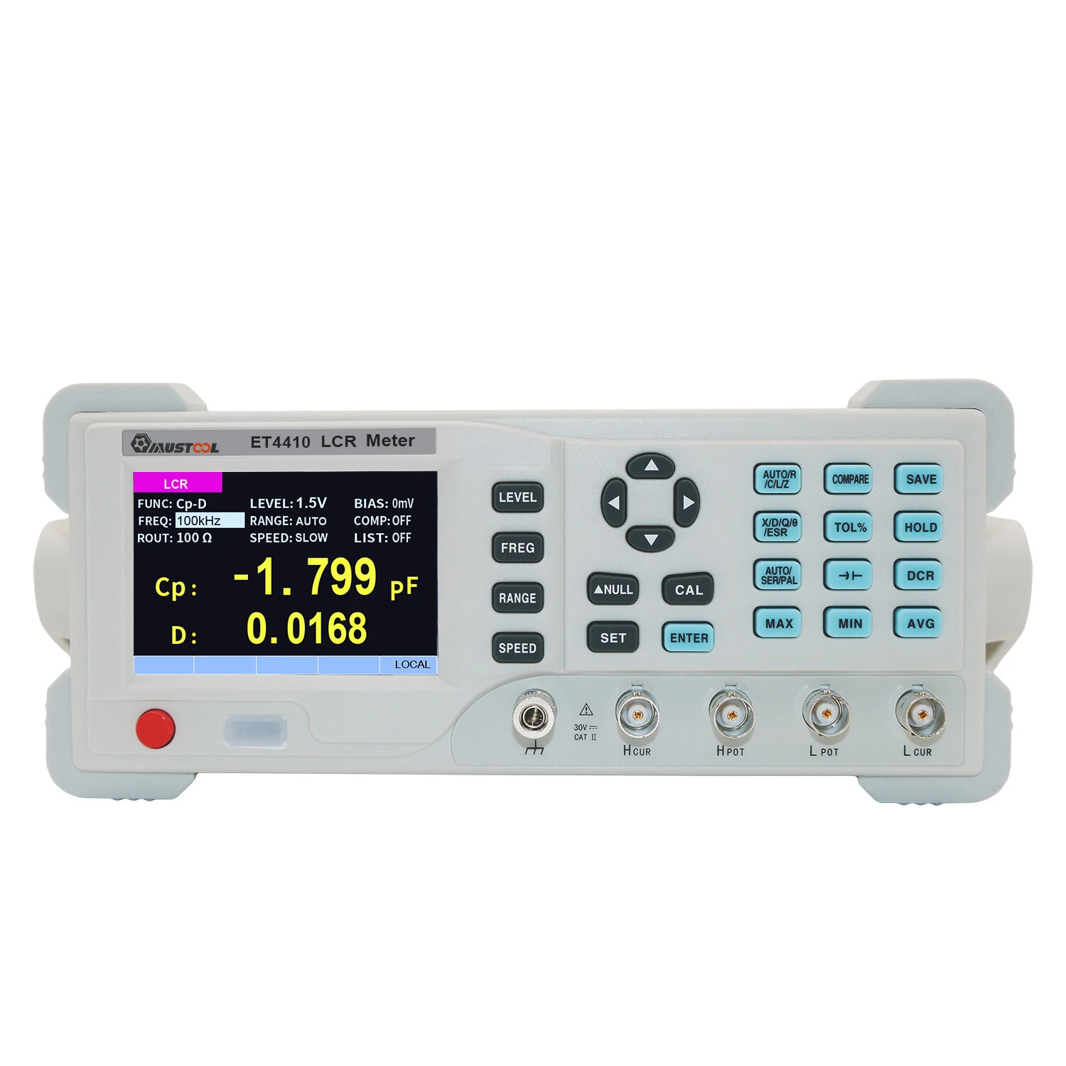 Mustool ET4410 LCR Meter - Digital Bridge Tester for Capacitance Resistance