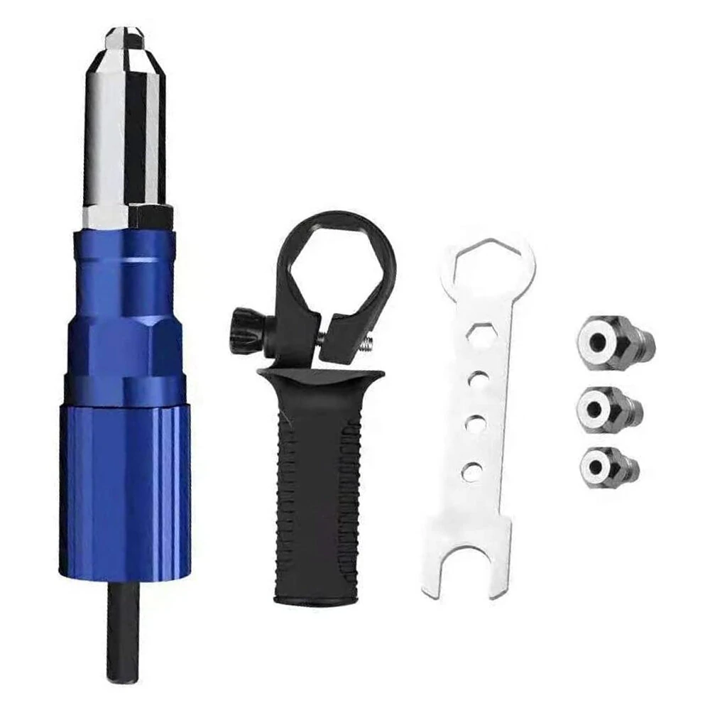 Drillpro Electric Rivet Nut Attachment - Cordless Drill Adapter Riveting Tool