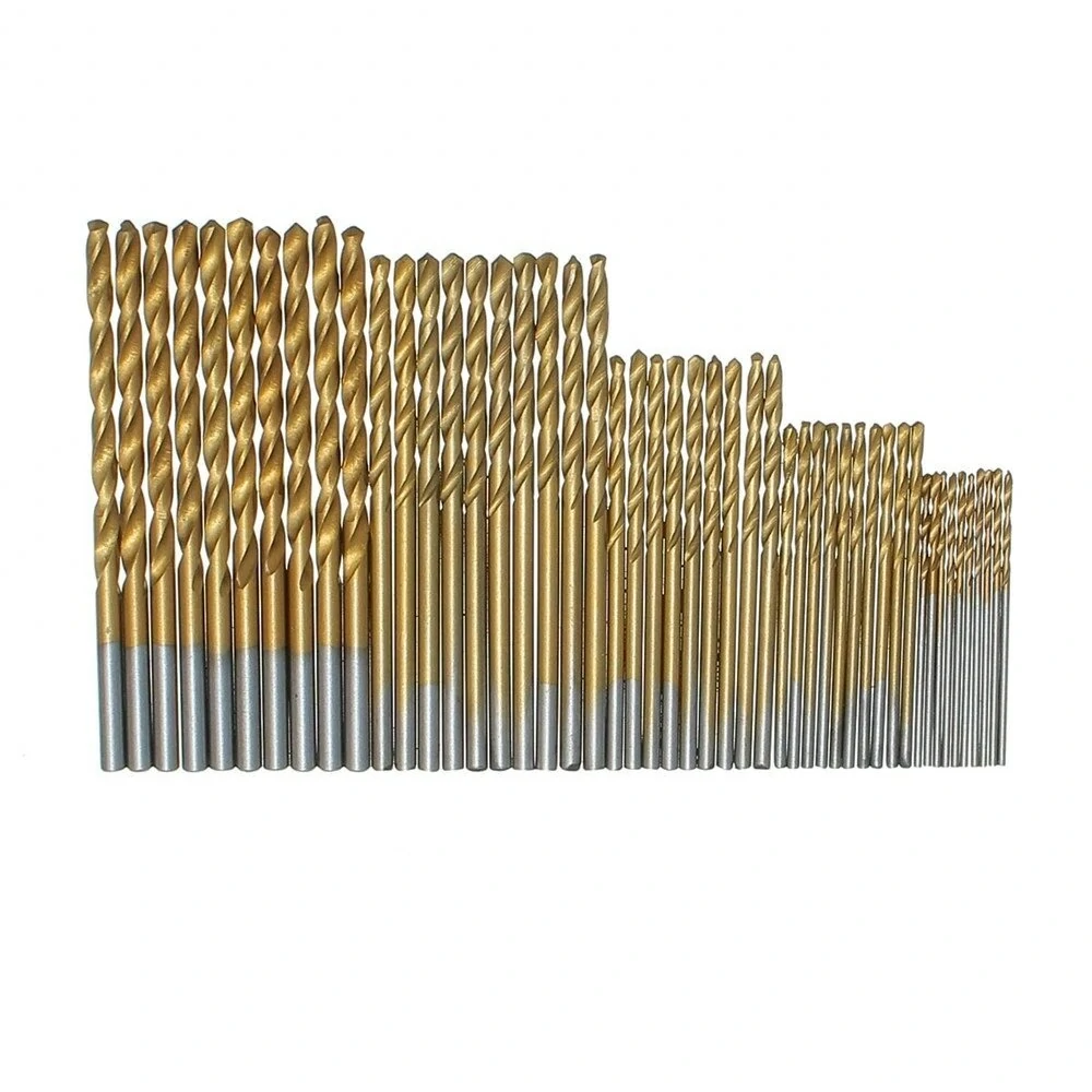 High Speed Steel Drill Bit Set - 10 Sizes 1mm to 3mm | Straight Shank Twist Drill