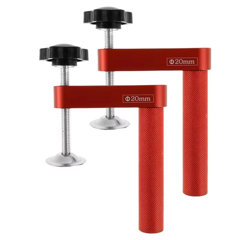 Bench Dog Clamp - Aluminum Alloy with Non-Marking Pads | Woodworking Accessories for Routing & Cutting | Two Sizes