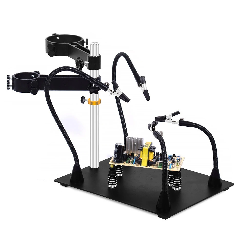 NEWACALOX Magnetic PCB Holder - Third Hand Soldering Station Frame for BGA Chip Repair
