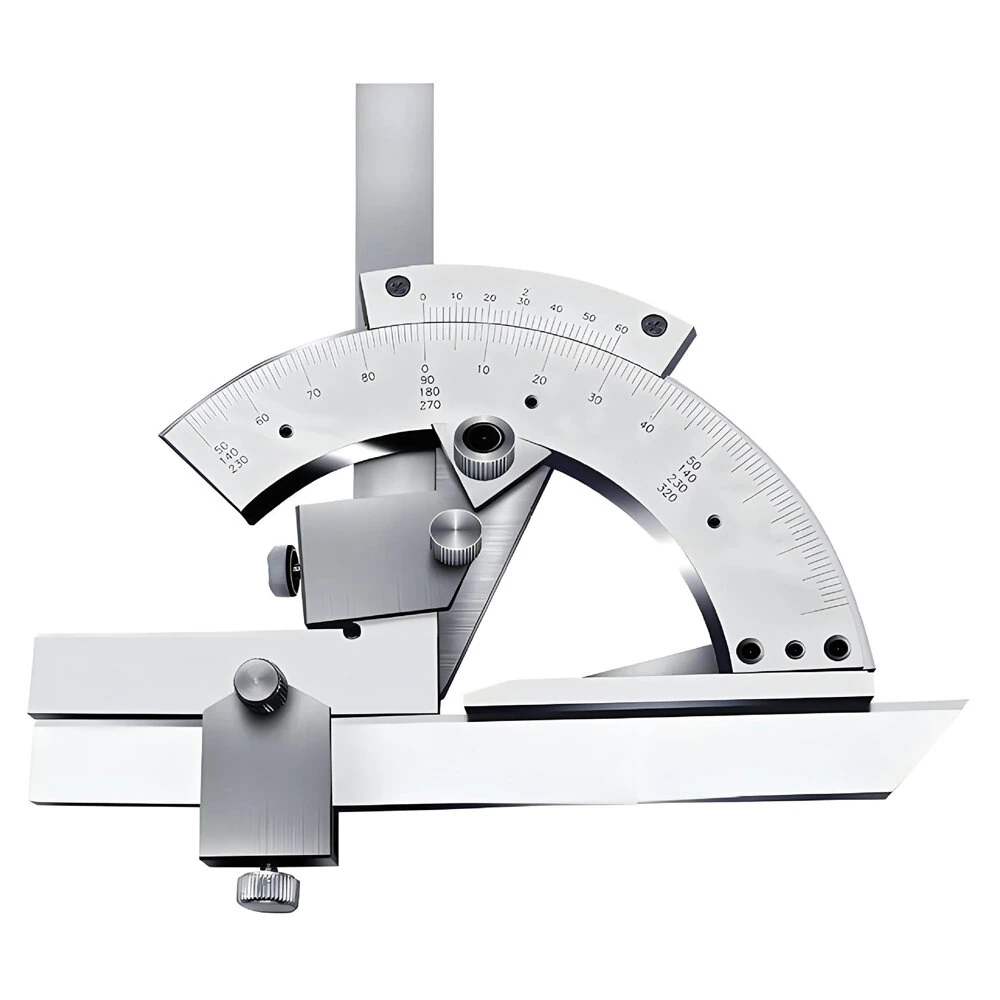 Universal Angle Ruler | 0-320° High Precision Laser Scale Protractor for Woodworking