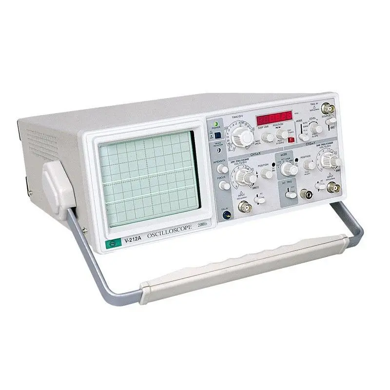 V-212A MCH Dual Channel 20MHz Oscilloscope | 110V/220V with Frequency Meter