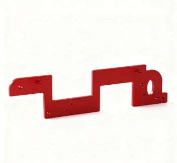 Arc Aluminum Alloy Slotting Mold - Full Metal High Precision ±0.05mm | Red Finish