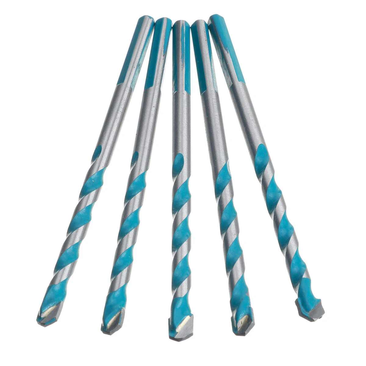 Diamond Drill Bit Set 4/5pcs - 6/8/10/12mm for Concrete Tile Metal | Electric Tools