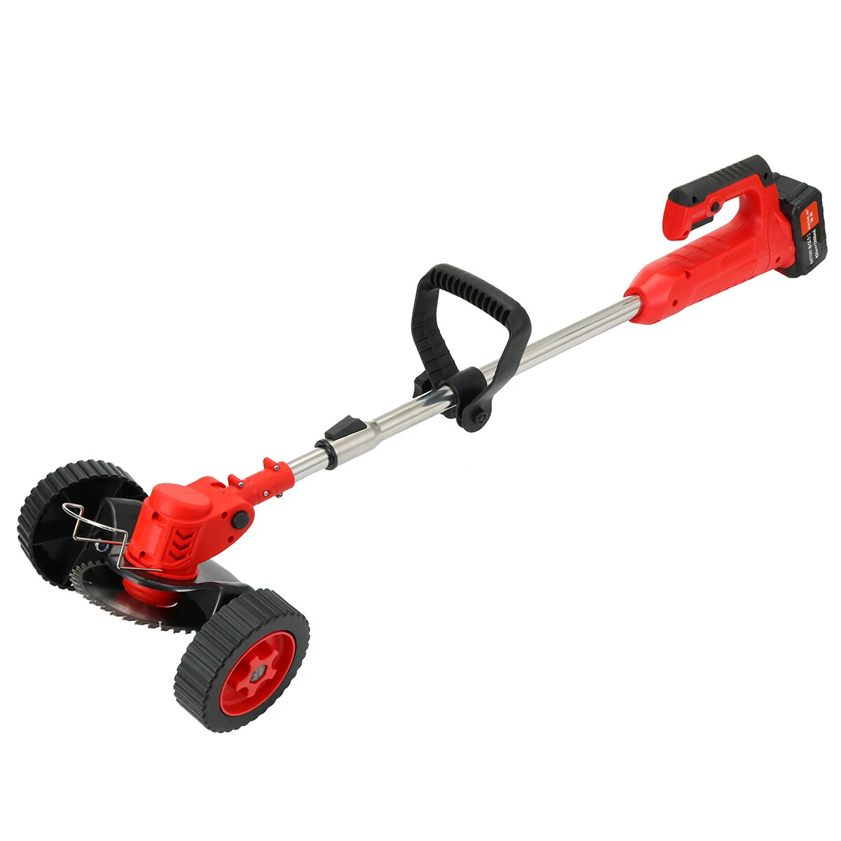 42V Cordless Grass Trimmer & Hedge Trimmer Set - 13000mAh w/ Wheels