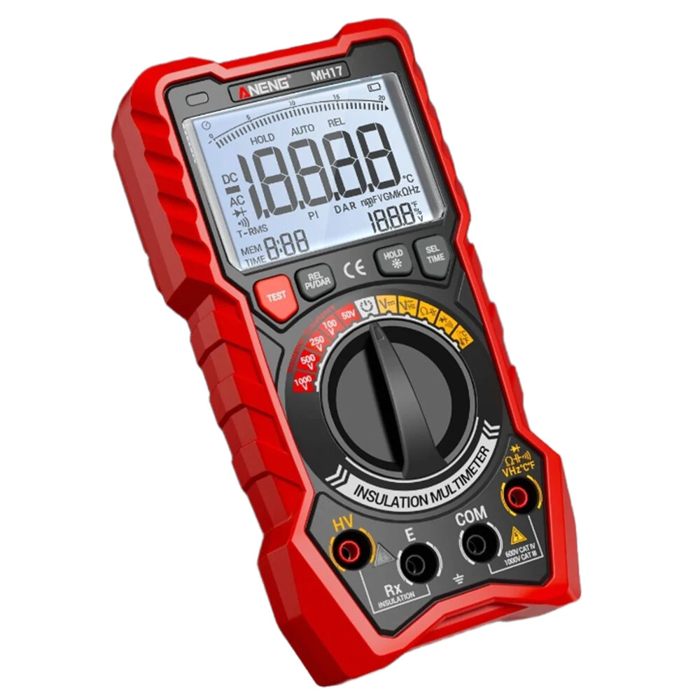 ANENG MH17 True RMS Multimeter | 19999 Count | Insulation & Capacitance Tester