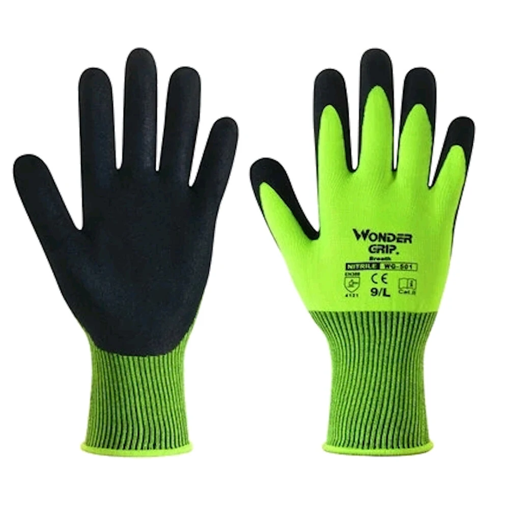 Nitrile Rubber Garden Gloves for Digging & Planting - Quick & Easy