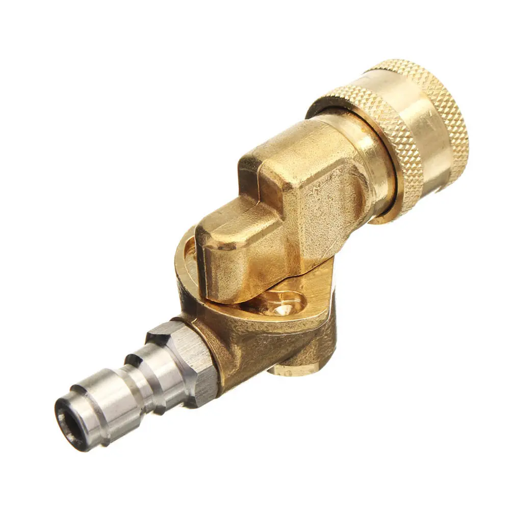 High Pressure Washer Spray Nozzle 1/4 Quick-connect 4500PSI 90° Rotating
