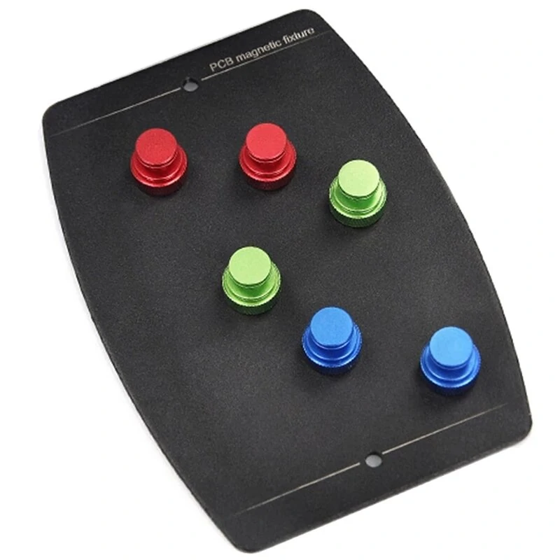 KGX PCB Board Holder Fixture with 6 Magnetic Pins | Soldering Platform for Mobile Phone Repair
