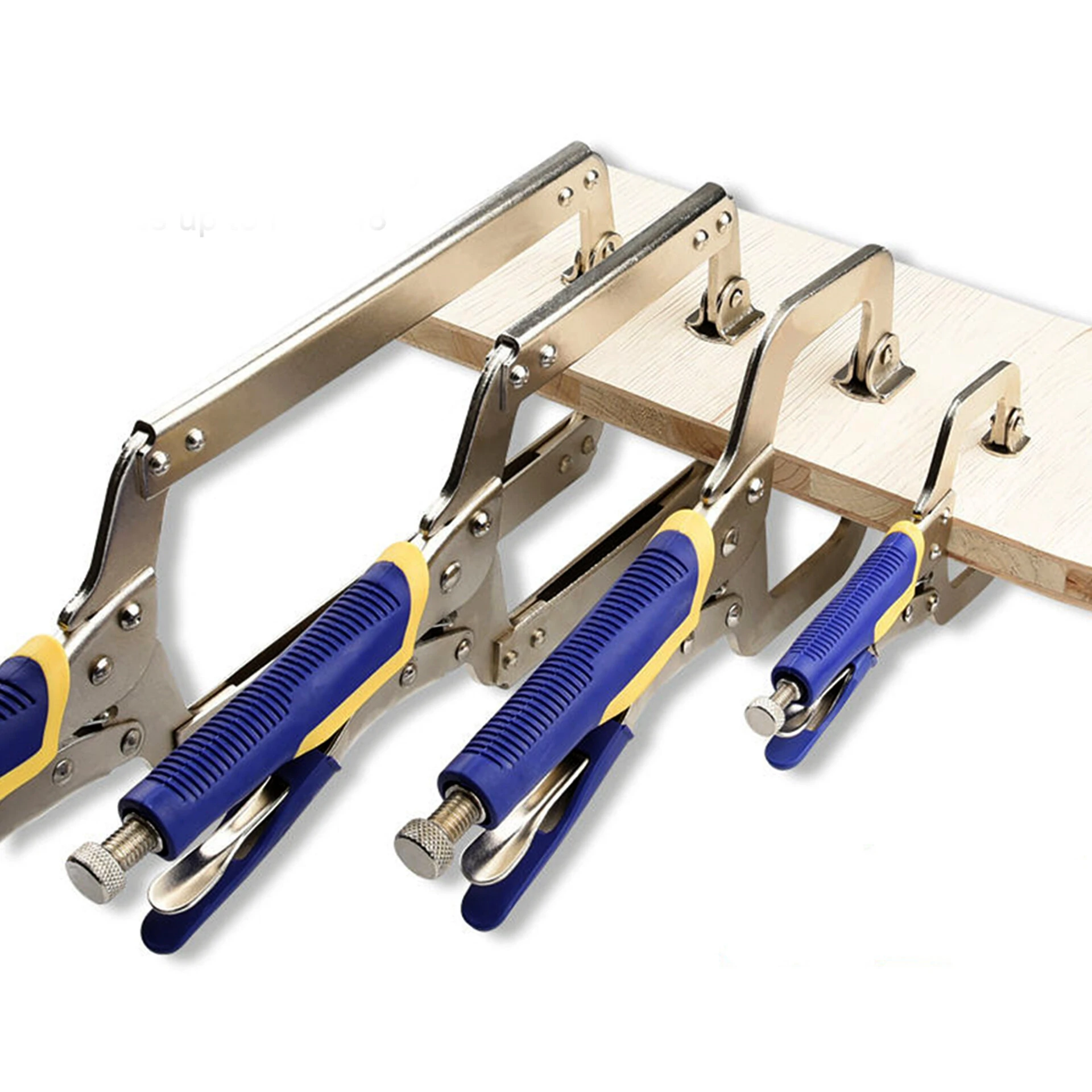 Heavy Duty C Clamp Locking Pliers - 6 to 18 Inch with Swivel Pads | Woodworking & Welding