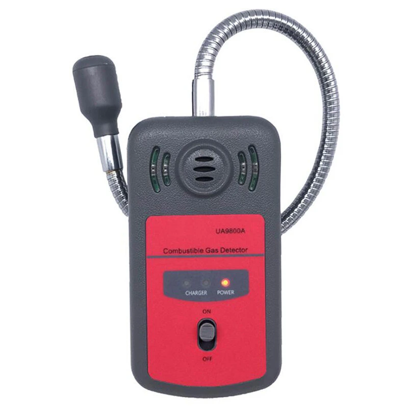 UIGAO UA9800A Portable Gas Leak Detector | Combustible Gas Sensor & Alarm 0-99%