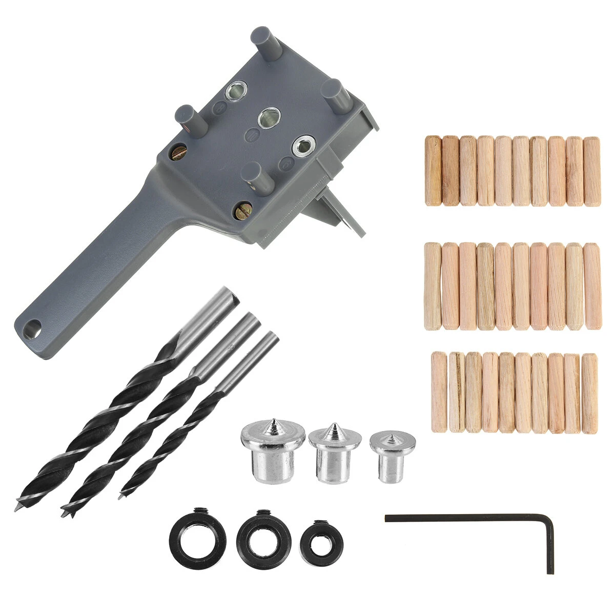 Kreg Pocket Hole Jig Kit - 41-Piece Handheld Dowelling Drill Guide Tool