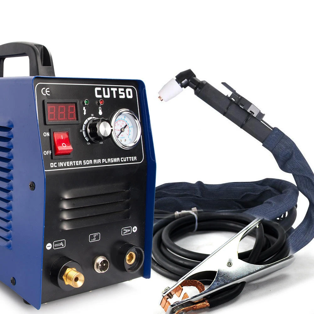 CT50 110V 50A Plasma Cutter - PT31 Torch | Industrial Metal Cutting Machine