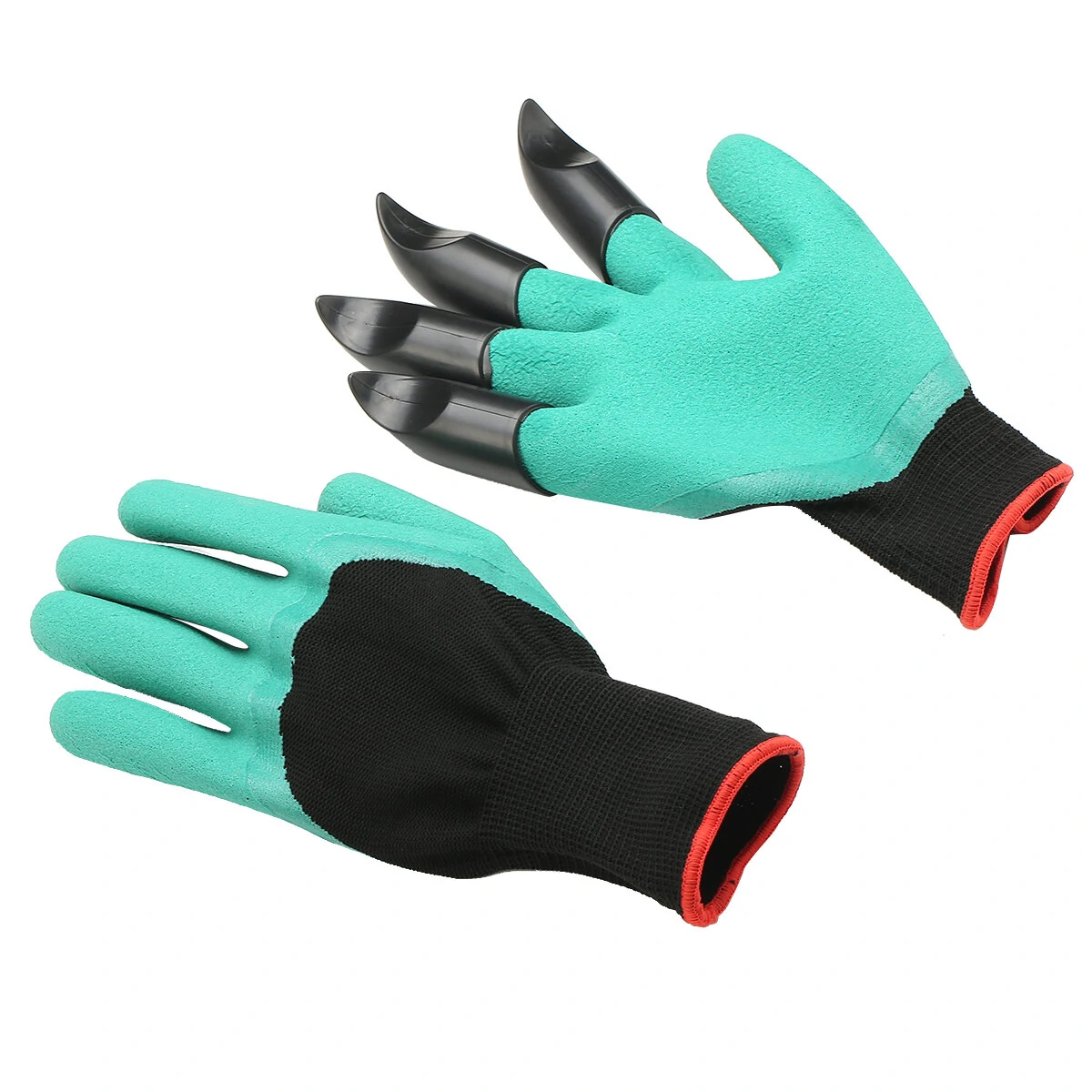 Garden Gloves with ABS Plastic Claws - Digging & Planting Gloves for Home Garden