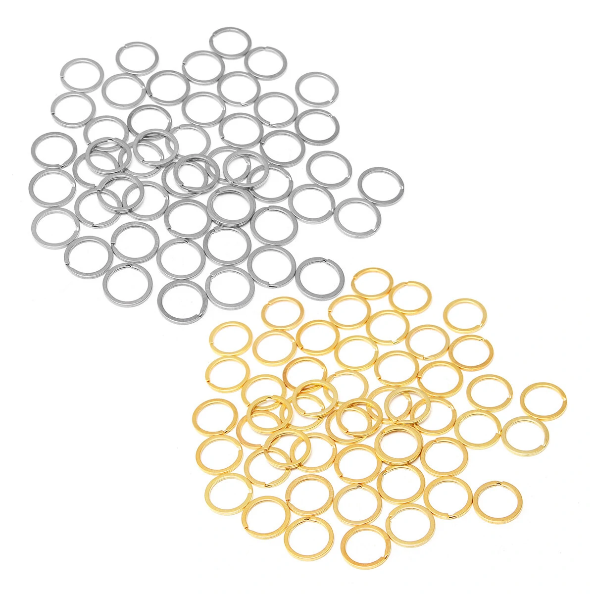50Pcs 25mm Split Key Rings - Metal Holder for Keys DIY Craft | EDC Gadgets