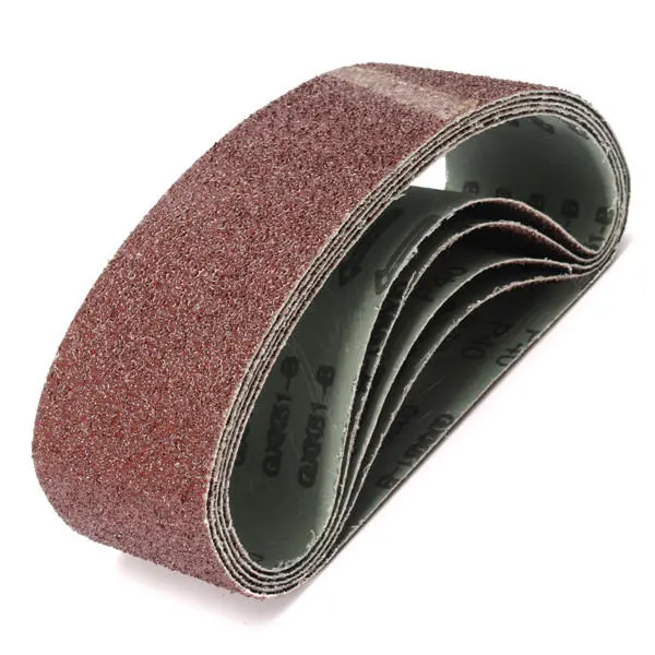 5pcs 533x75mm 40 Grit Sanding Belt | Abrasive Grinding Tool