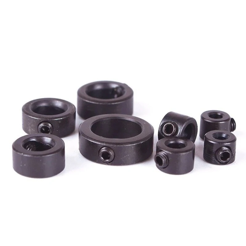 8pcs Woodworking Drill Locator | 3-16mm Depth Stop Collars with Hex Wrench