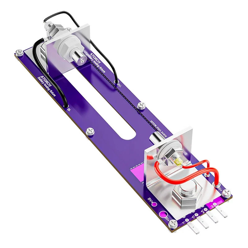 ATORCH 20A 4-Wire Battery Test Stand | 18650 Capacity Tester | High Current 30A PCB
