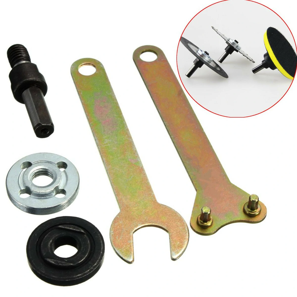 10mm Shank Arbor Mandrel Drill Angle Adapter Cut Off Wheels Disc for Grinder