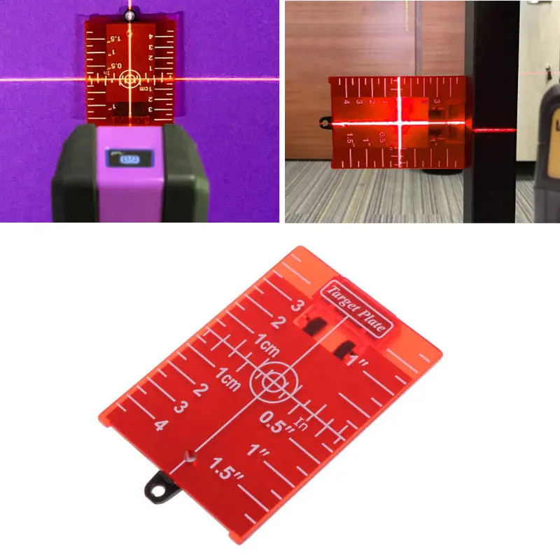 Target Laser Level - Magnetic Rotary Cross Line with Infrared Distance Measurer