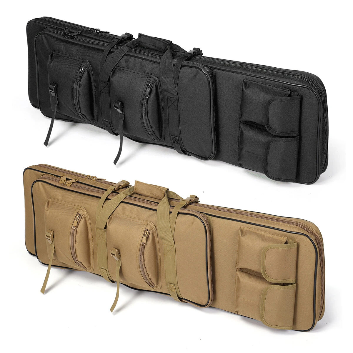 Tactical Gear PB251 Gun Bag - Water Resistant Oxford Cloth - Multi Compartments - 100x30CM