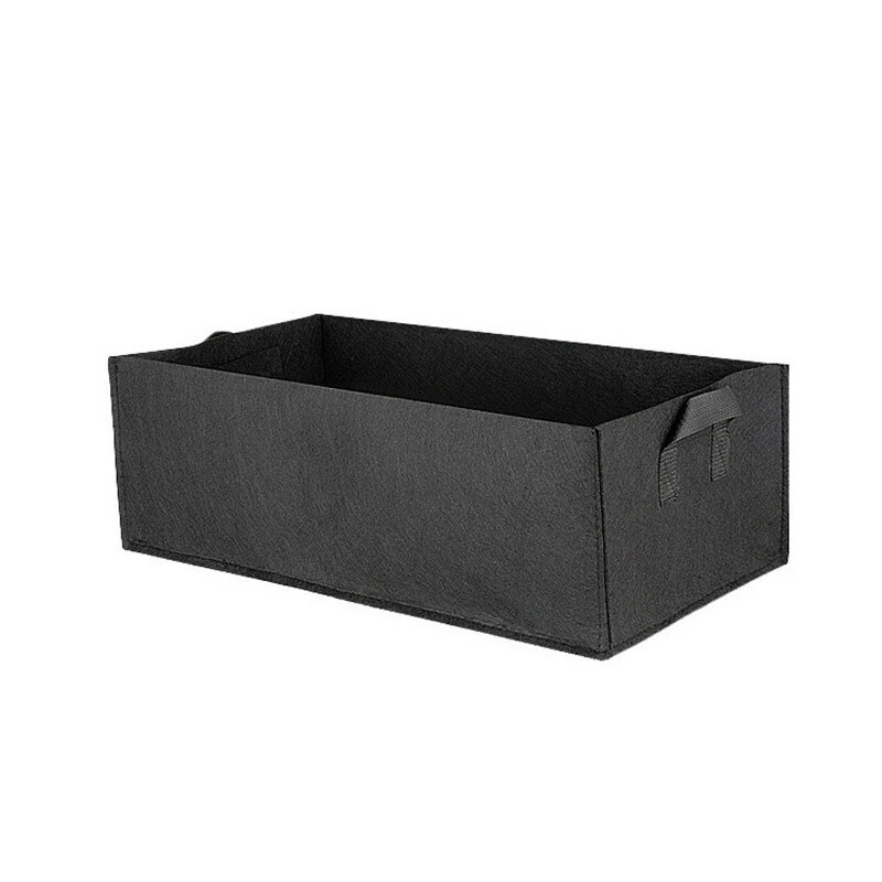 Garden Planting Grow Bags 60x30x20cm - Fabric Potato Tomato Planter for Outdoor