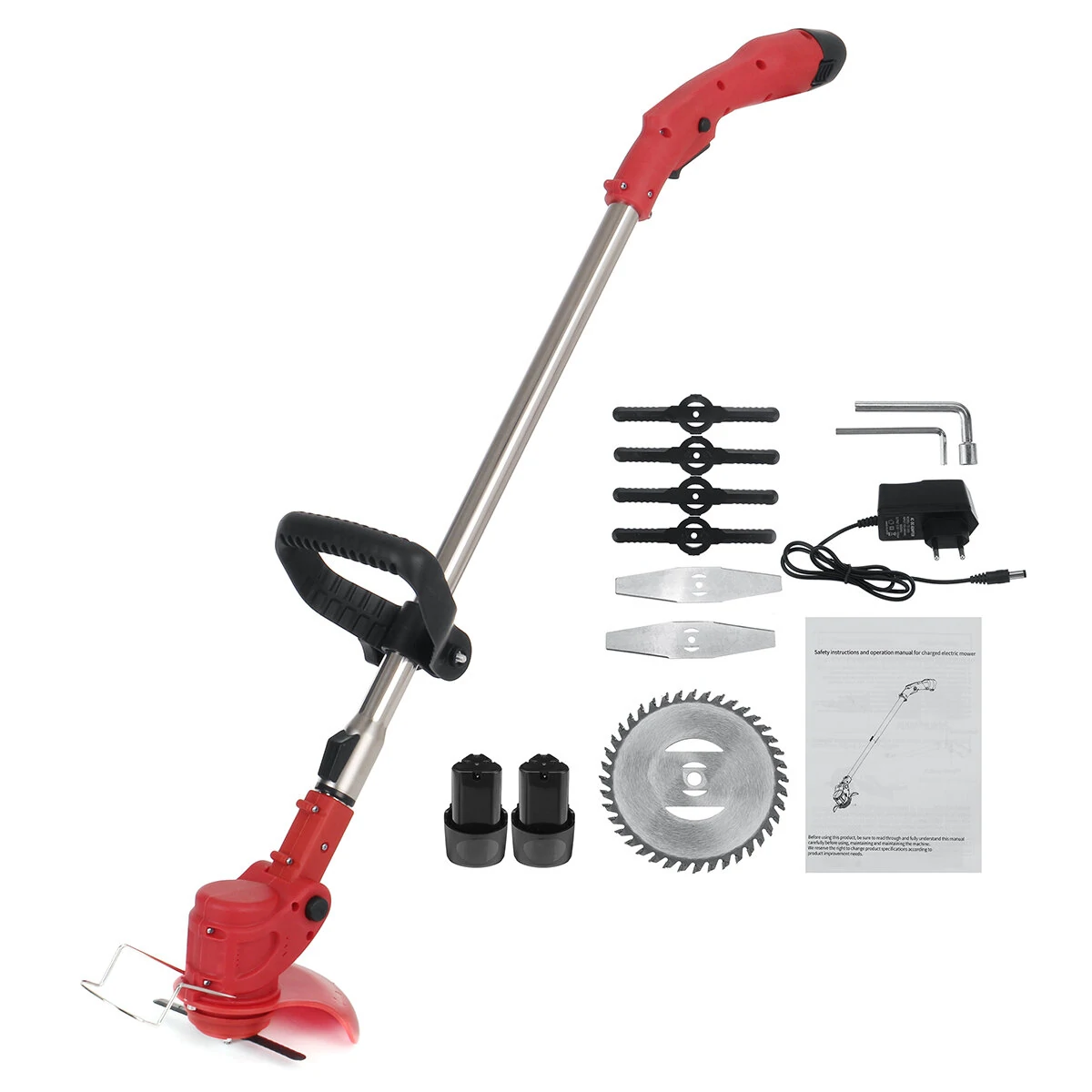 WORX 24V Cordless Grass Trimmer & Edger Tool | Lawn Mower | w/ Battery