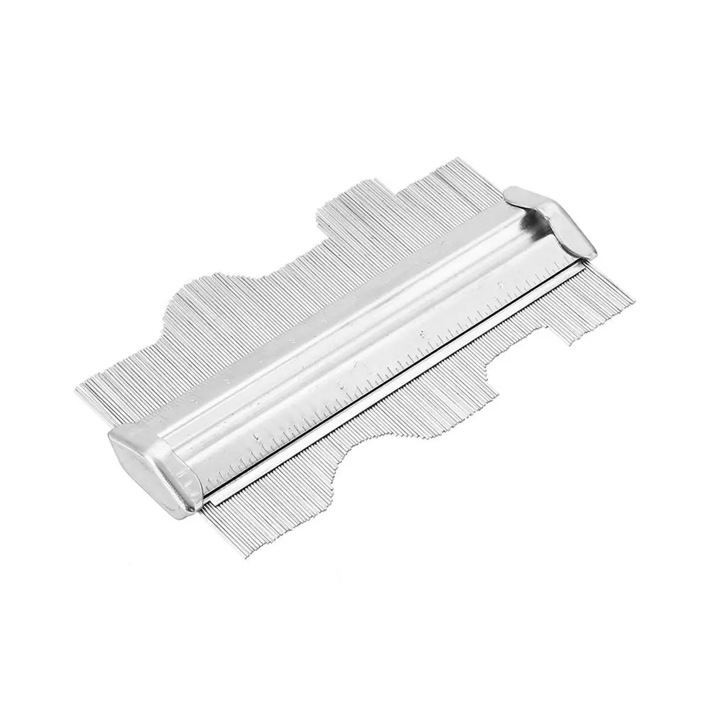 Drillpro 125mm Stainless Steel Contour Gauge | Woodworking Profile Tool