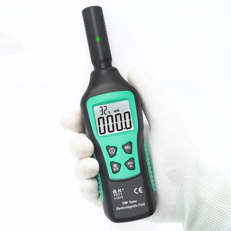 FUYI FY876 EMF Tester | Electromagnetic & Electric Field Strength Meter