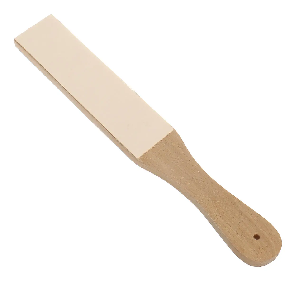 Leather Razor Strop - Dual Sided Sharpener with Polishing Compounds