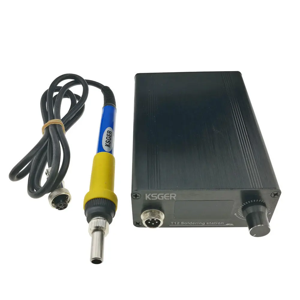 KSGER T12 Mini V2.1S Soldering Station | T1 Temperature Controller | Metal Case