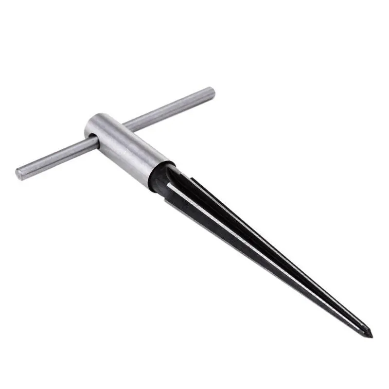 Bridge Pin Hole Reamer Tool | 5mm-16mm T-Handle | 6 Flute Taper Reaming