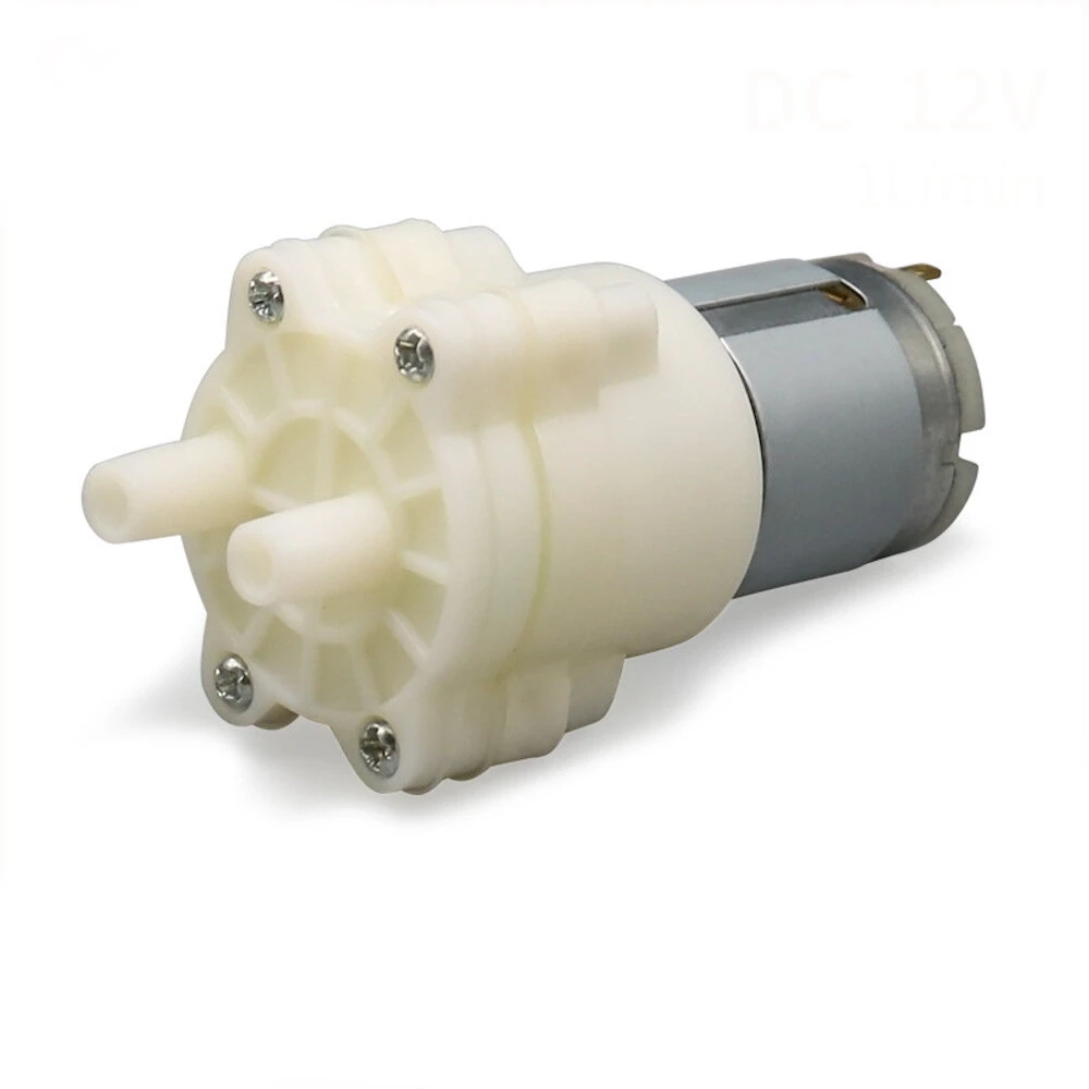 12V DC Diaphragm Water Pump | Miniature Metering Motor | 365 Model