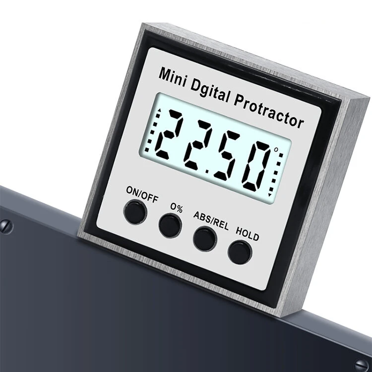 Digital Inclinometer | 0-360° Electronic Protractor Angle Gauge with Magnets